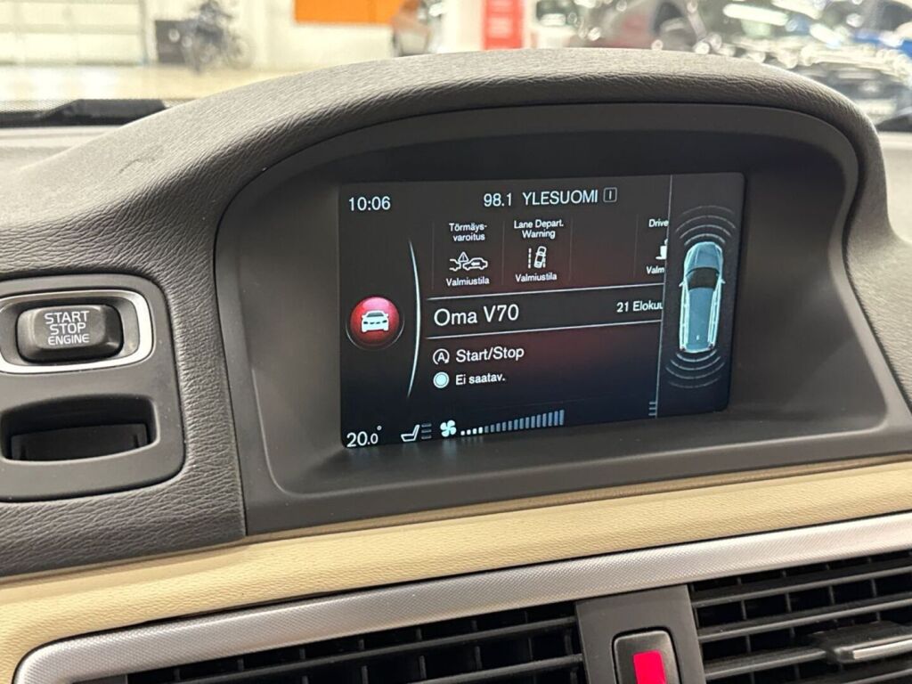 Volvo V70 2015 Valkoinen