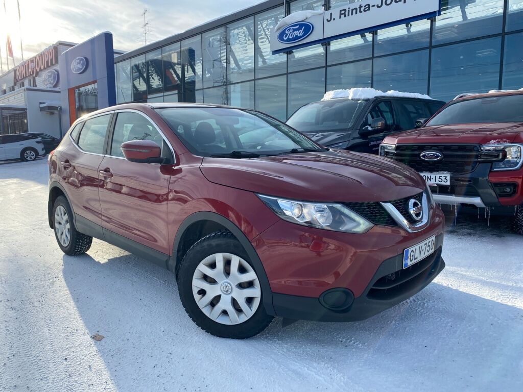 Nissan Qashqai 2016 Punainen