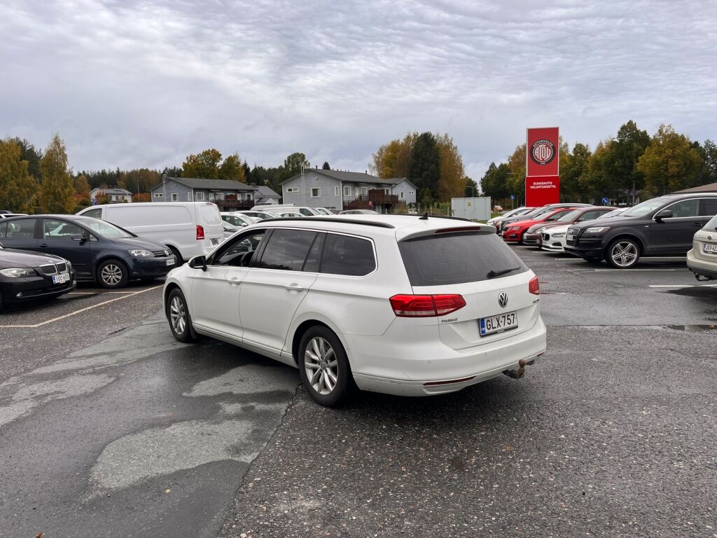 Volkswagen Passat 2016 Valkoinen
