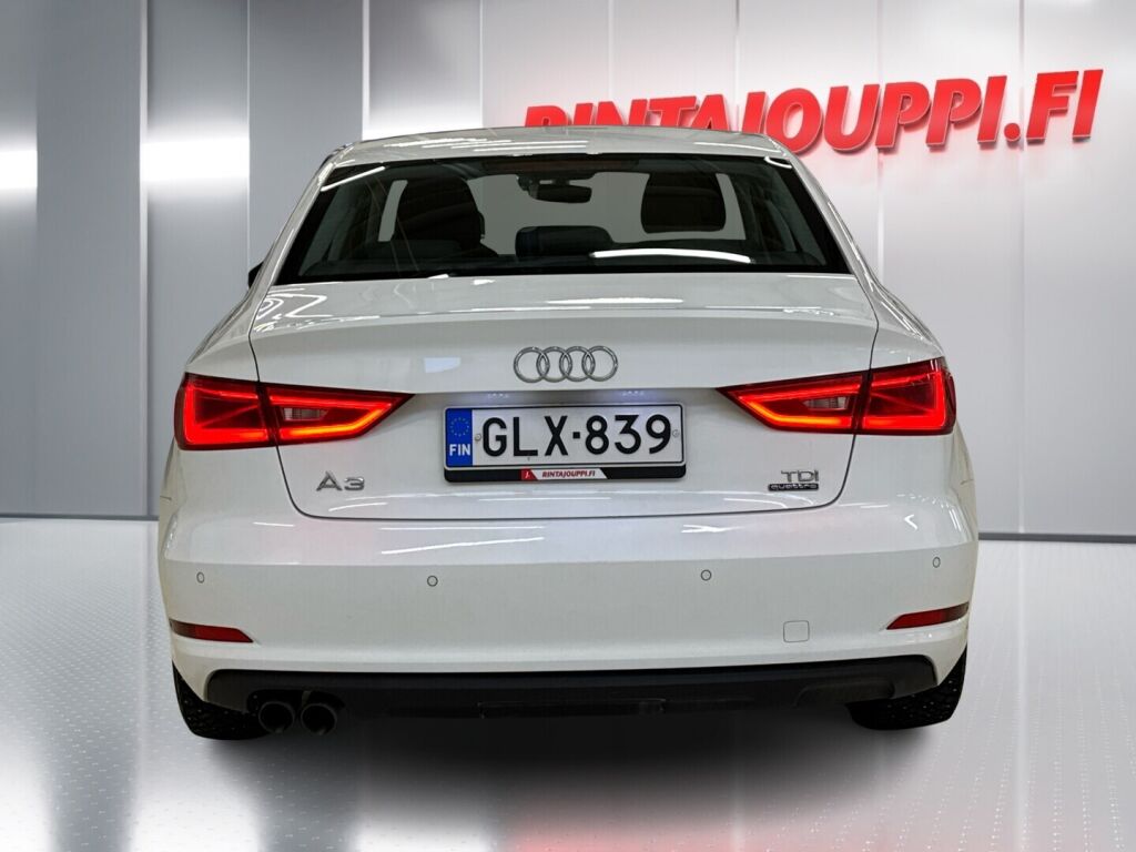 Audi A3 2015 Valkoinen