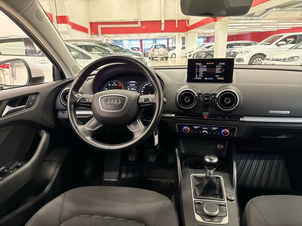 Audi A3 2015 Valkoinen