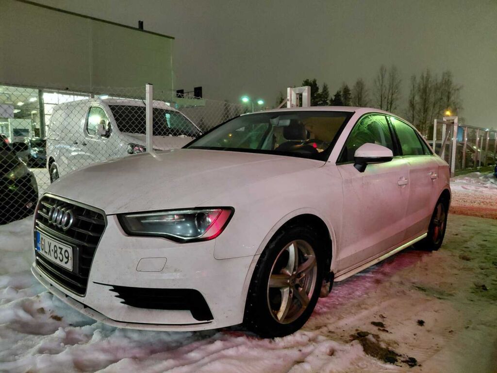 Audi A3 2015 Valkoinen