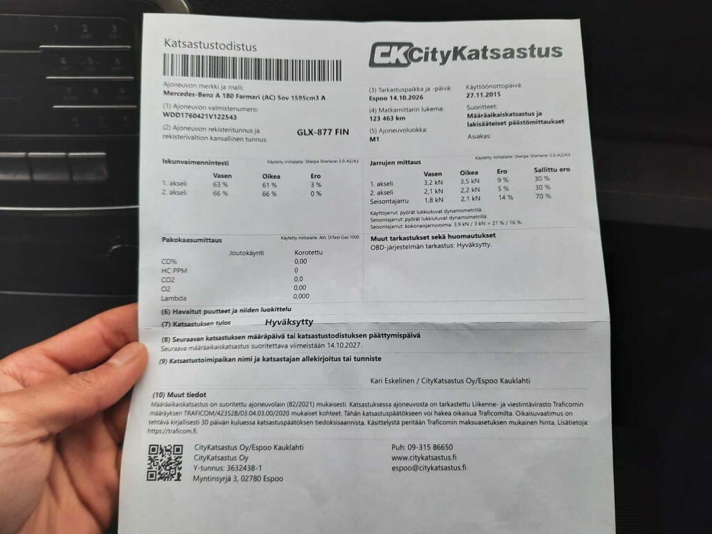 Mercedes-Benz A 2015 Harmaa