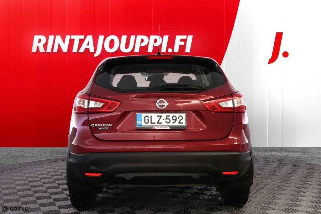 Nissan Qashqai 2016 Punainen