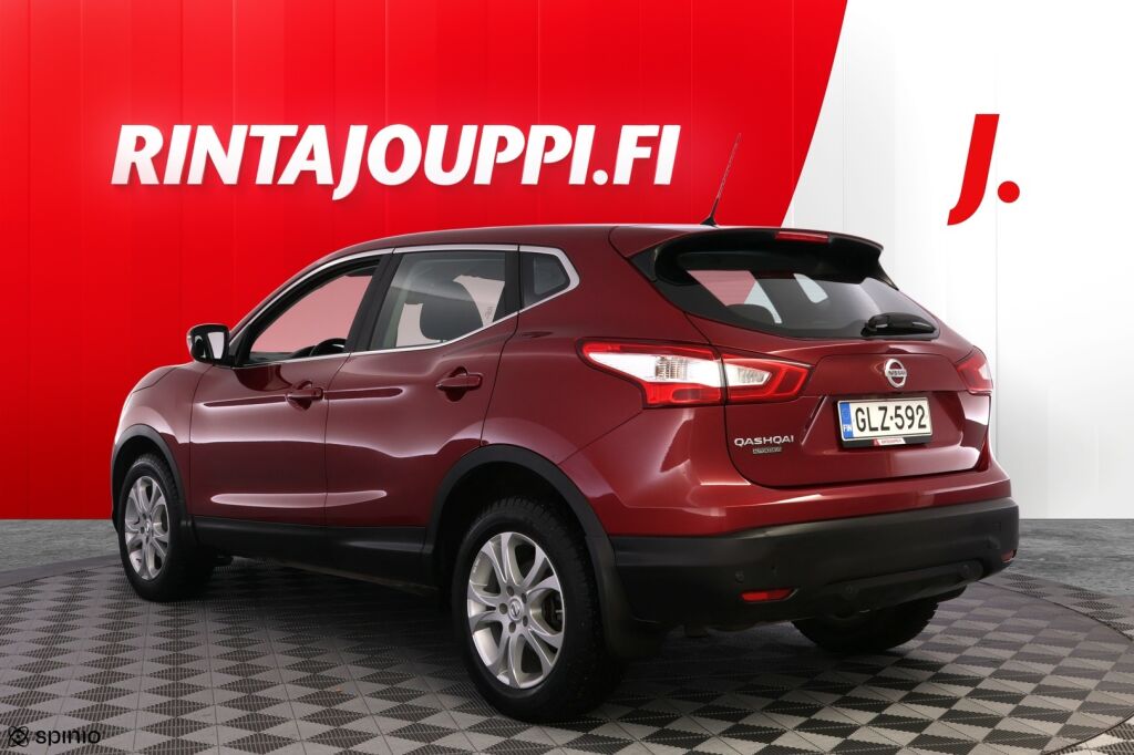 Nissan Qashqai 2016 Punainen