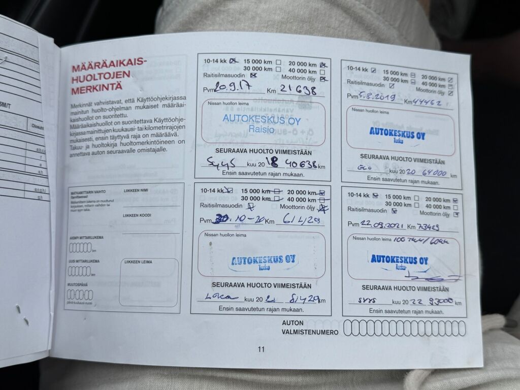 Nissan Note 2016 Musta