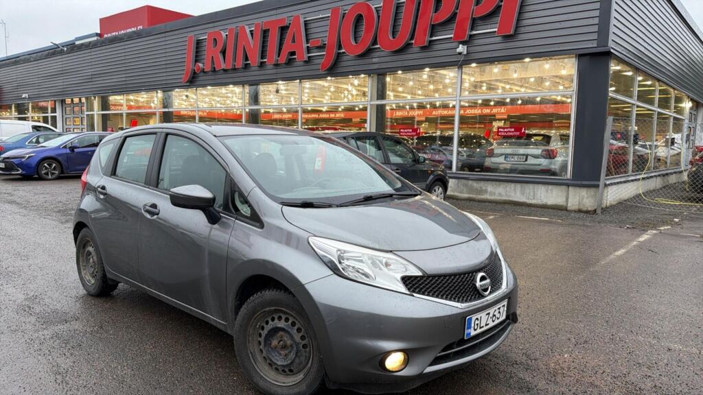 Nissan Note 2016 Harmaa