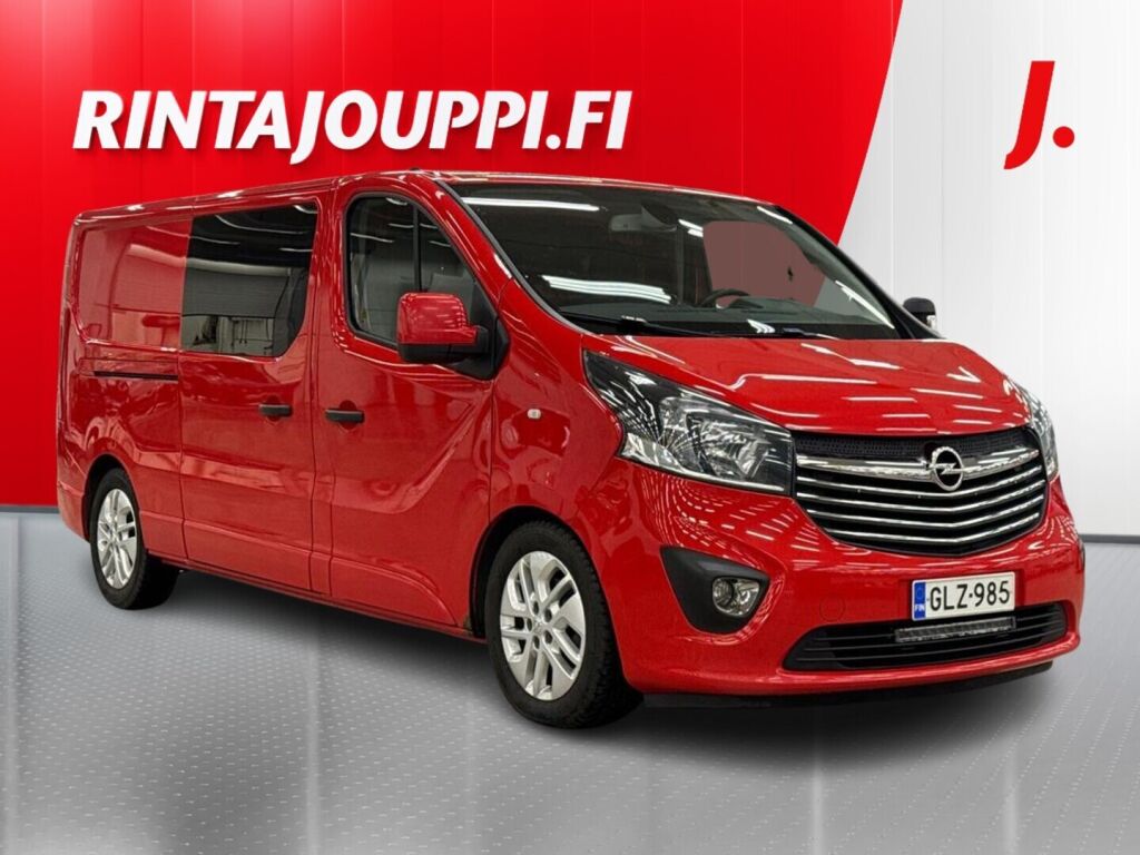 Opel Vivaro 2016 Punainen