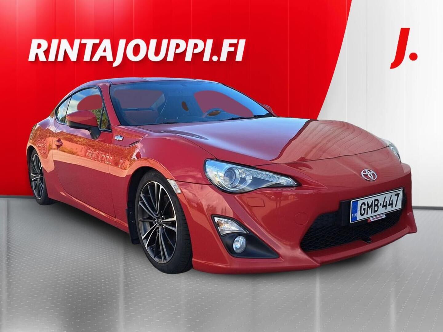 Sininen Toyota GT86