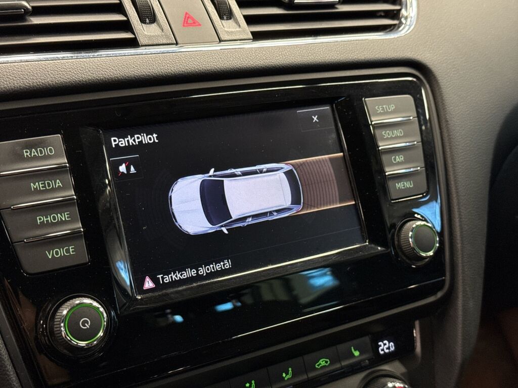 Skoda Octavia 2016 Sininen