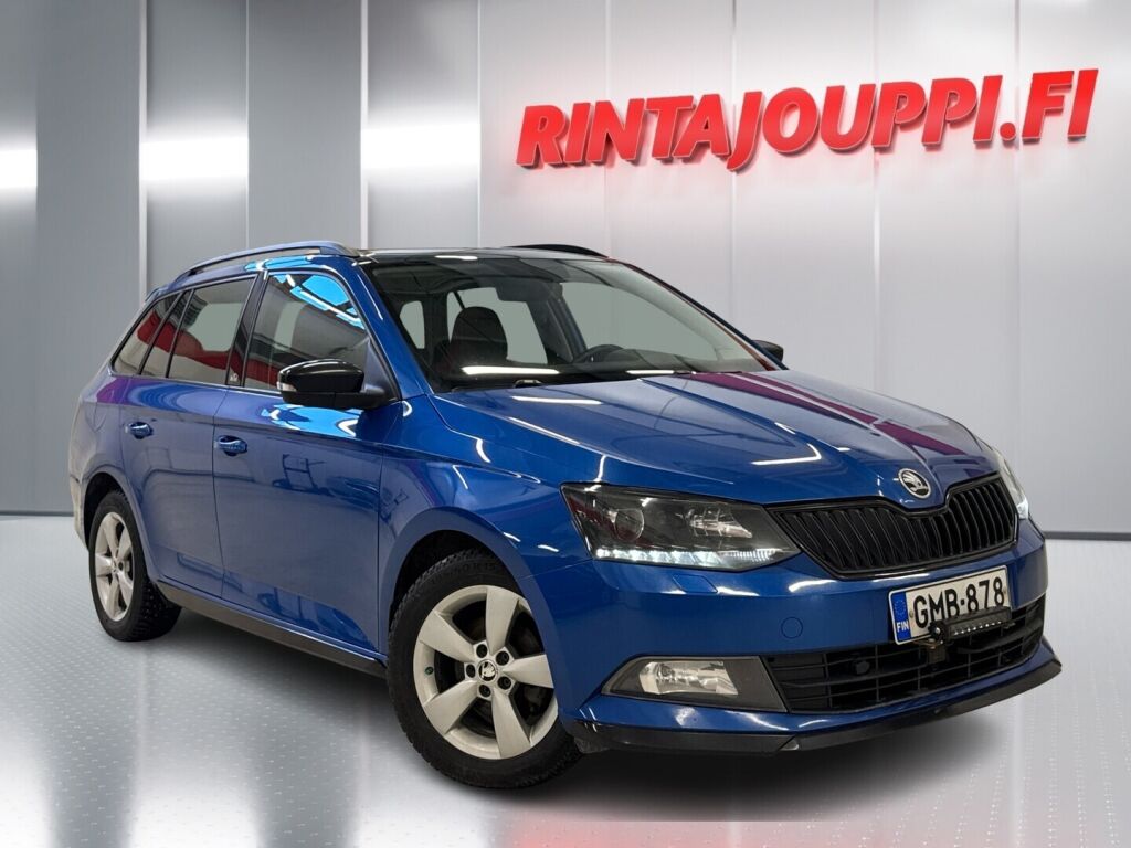Skoda Fabia 2016 Sininen