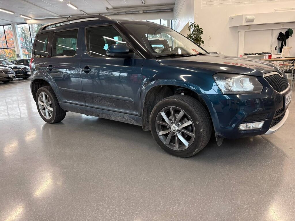 Skoda Yeti 2016 Sininen