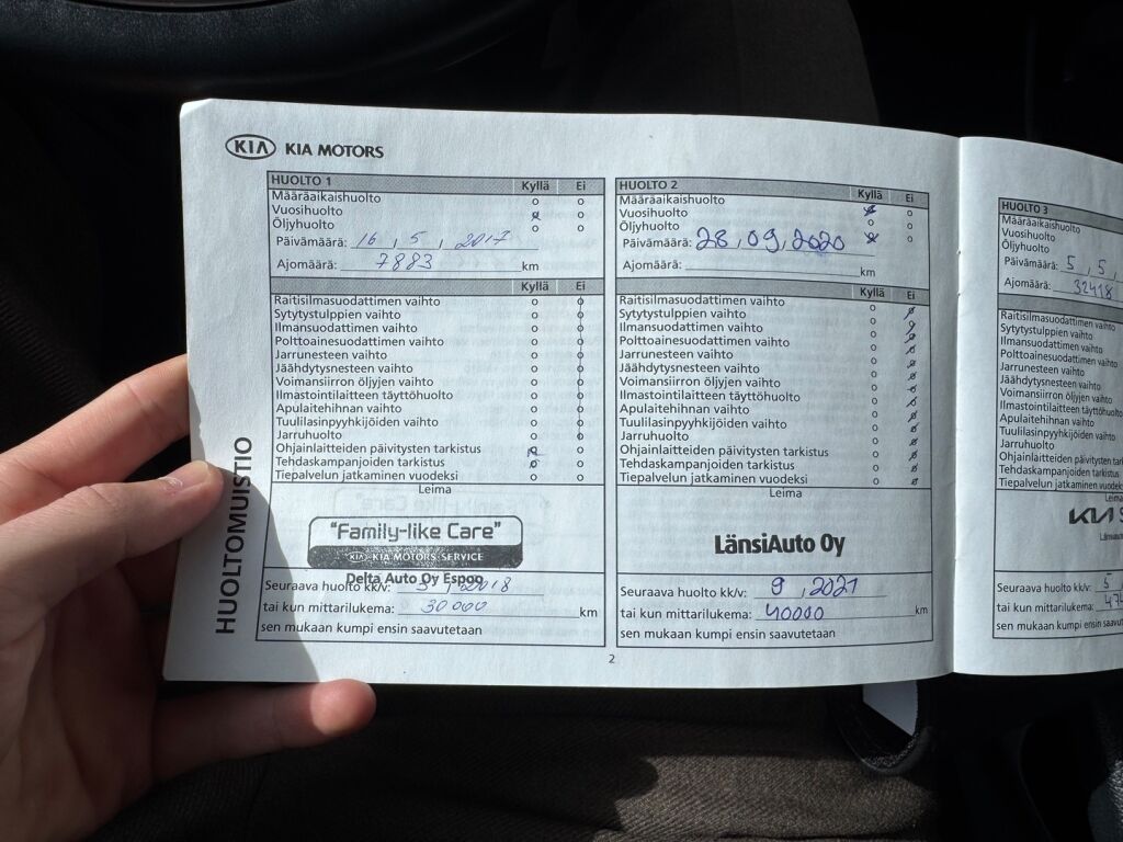 Kia Rio 2016 Sininen