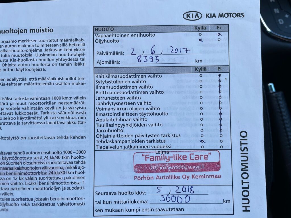 Kia Ceed 2016 Valkoinen