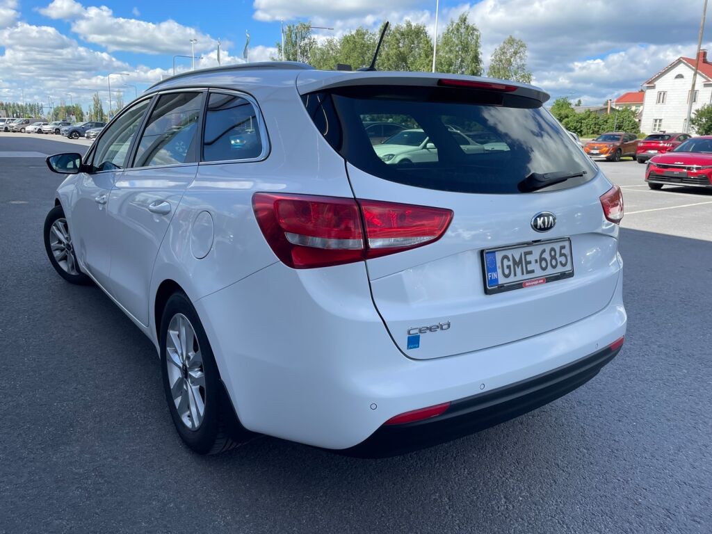 Kia Ceed 2016 Valkoinen