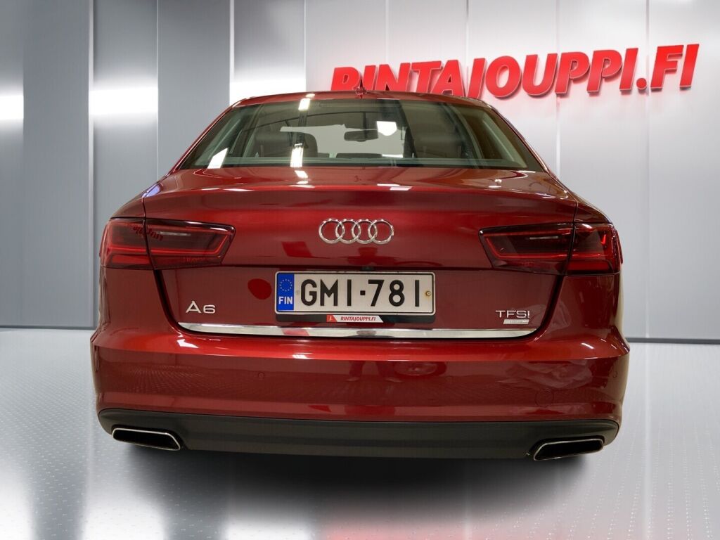 Audi A6 2017 Punainen