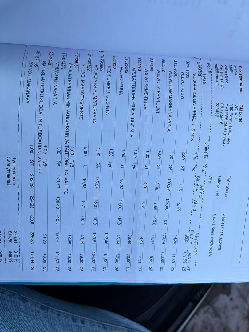 Volvo V60 2011 Valkoinen