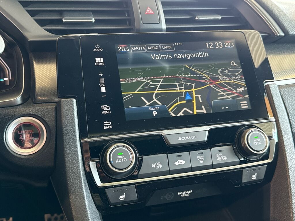 Honda Civic 2017 Punainen