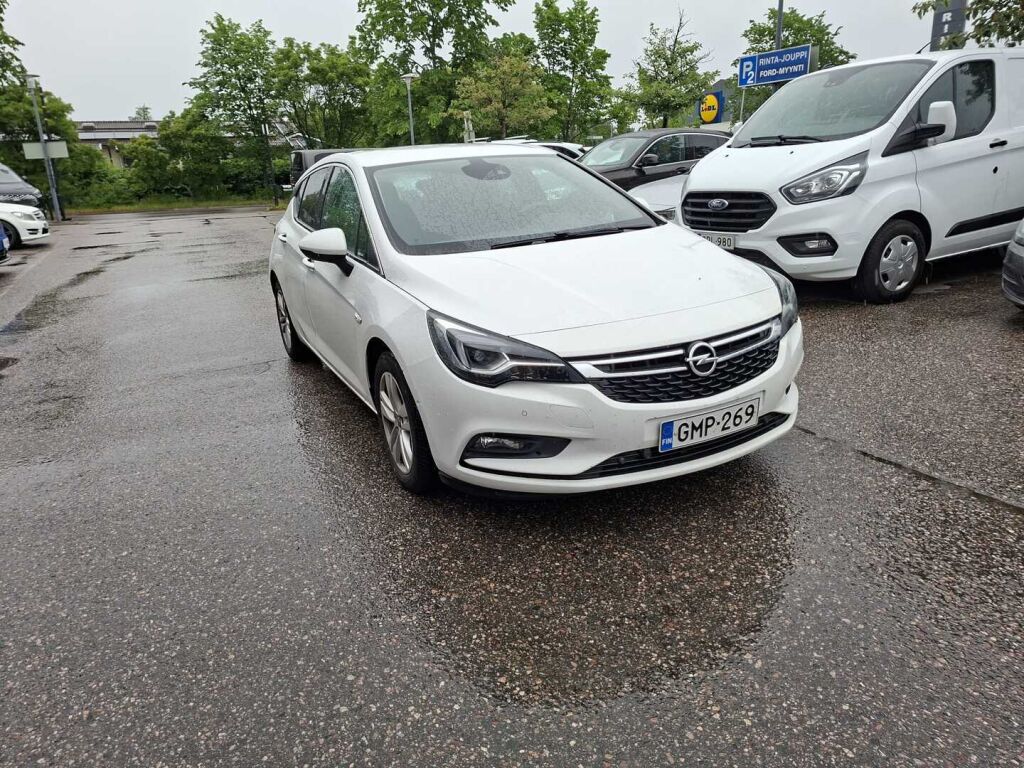 Opel Astra 2017 Valkoinen