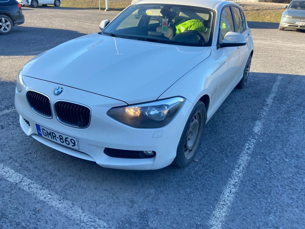 BMW 118 2014 Valkoinen