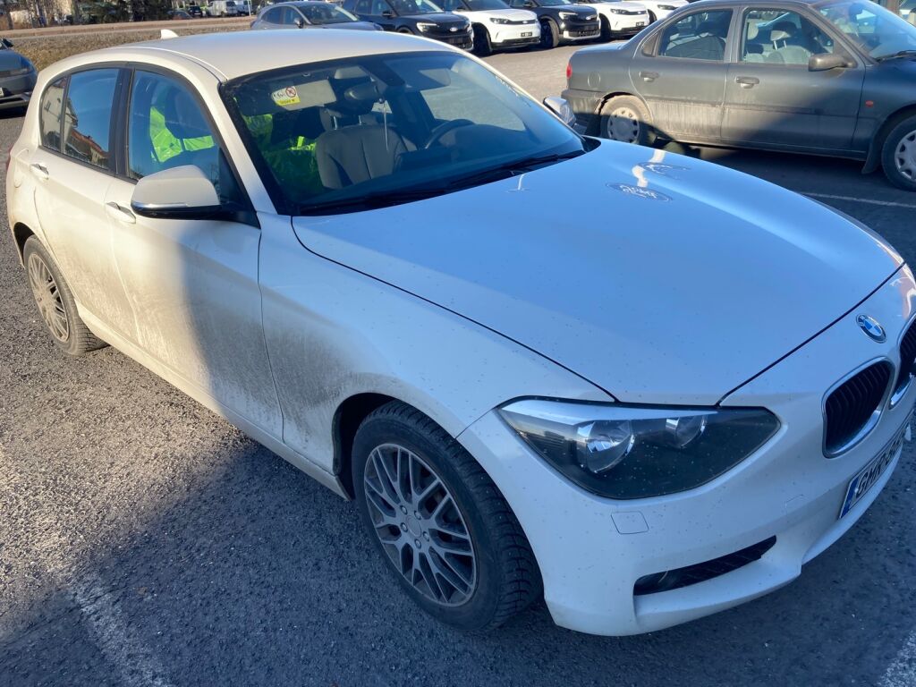 BMW 118 2014 Valkoinen