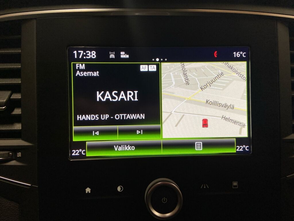 Renault Megane 2017 Punainen