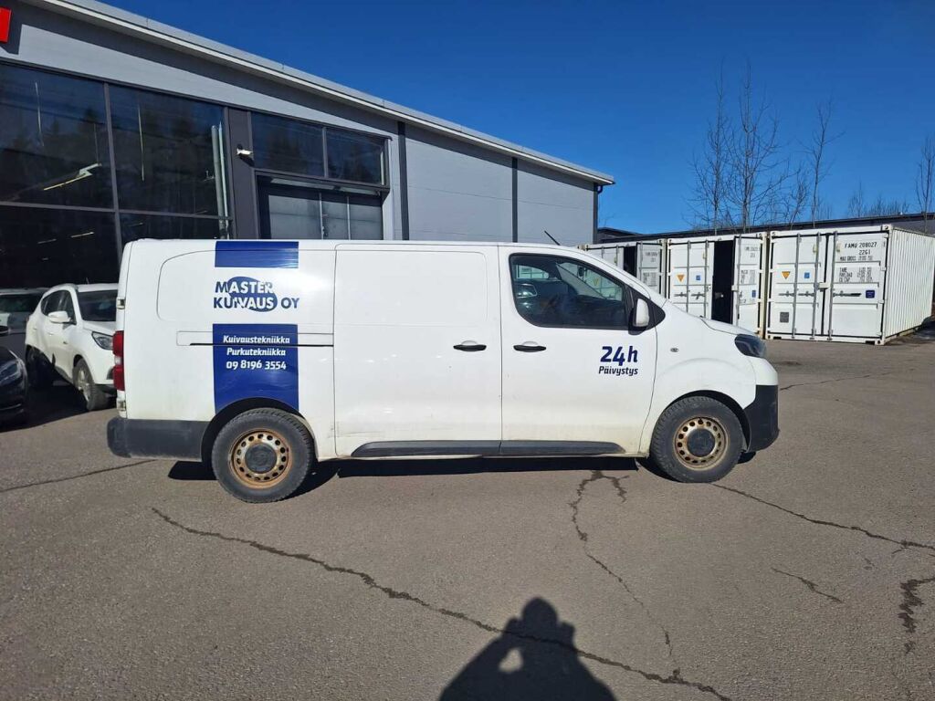 Toyota Proace 2018 Valkoinen