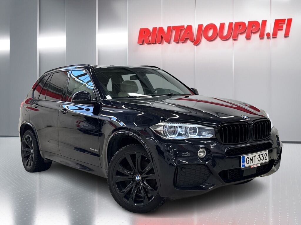 BMW X5 2016 Musta