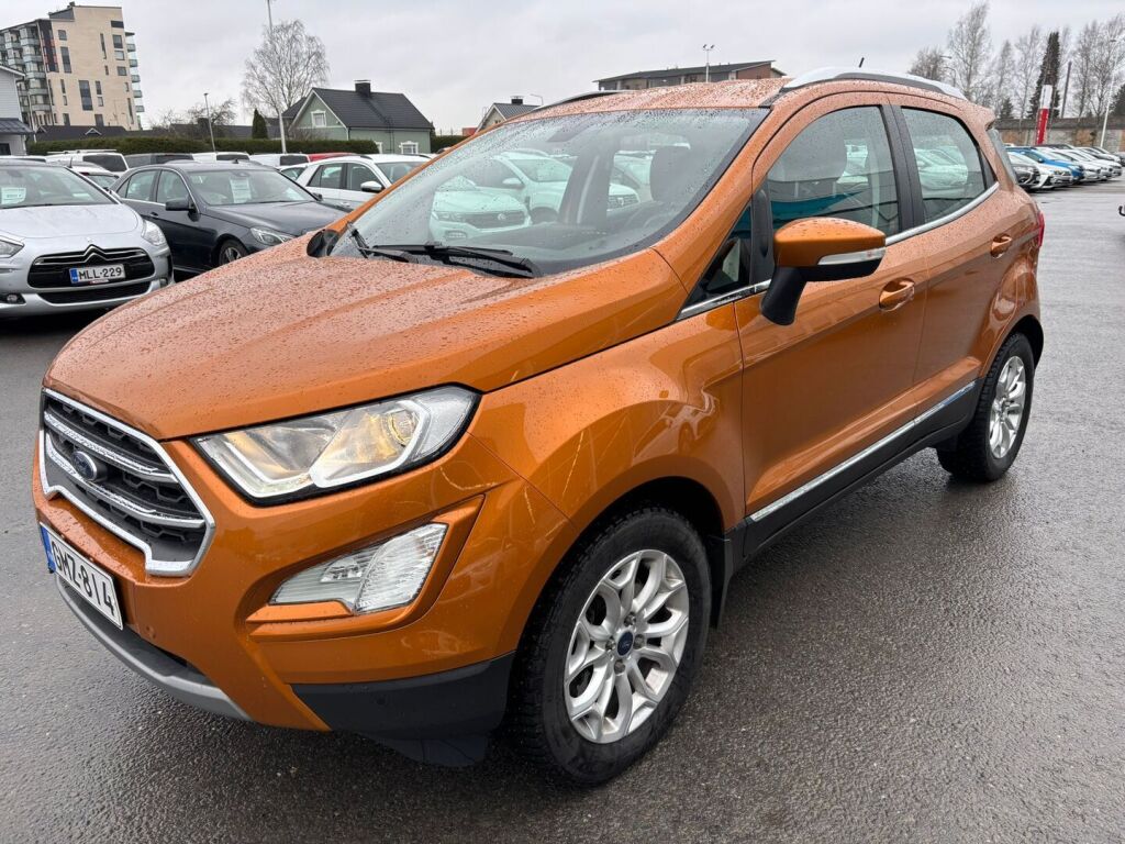 Ford Ecosport 2018 Punainen
