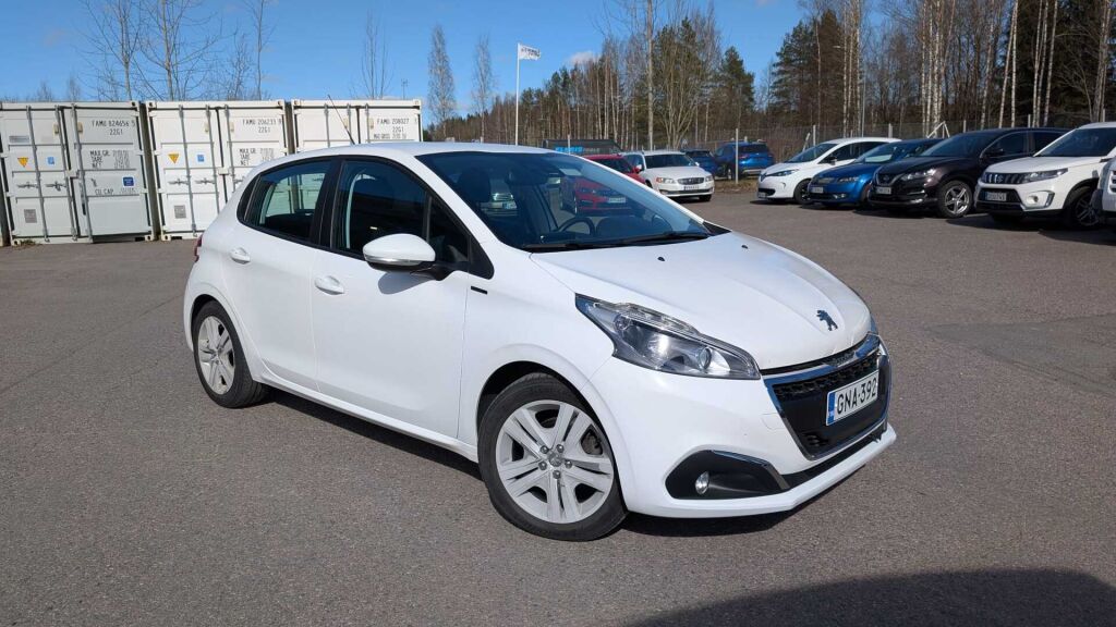 Peugeot 208 2019 Valkoinen