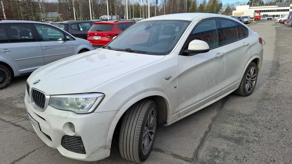 BMW X4 2015 Valkoinen