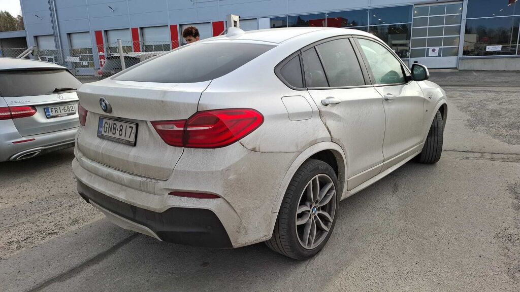 BMW X4 2015 Valkoinen
