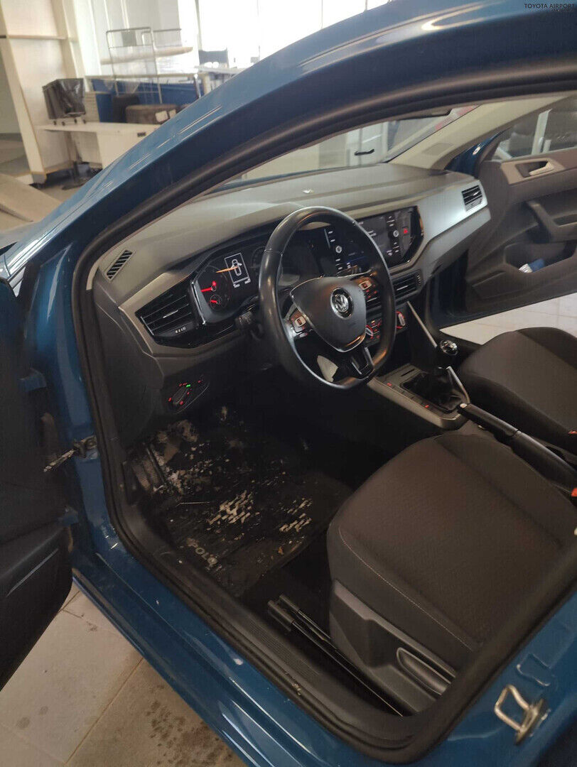 Volkswagen Polo 2018 Sininen