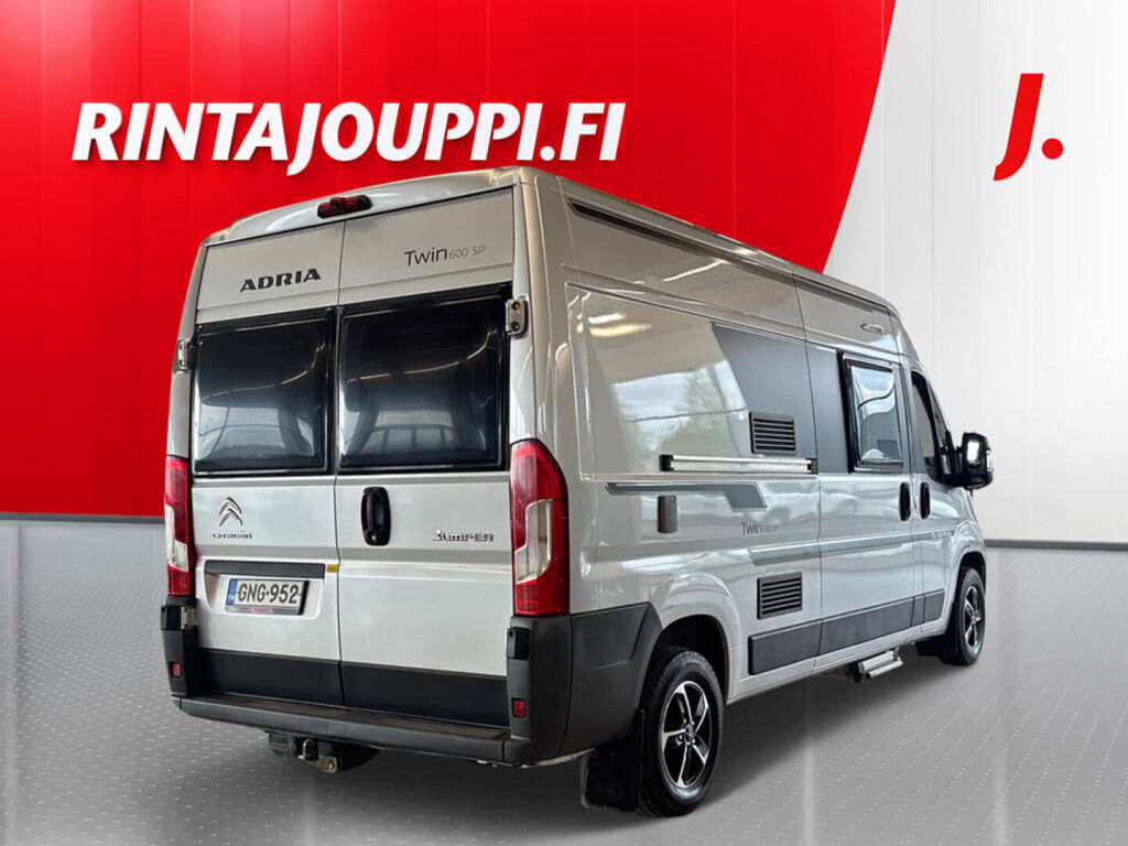 Adria Twin 600 SP 2018 Harmaa