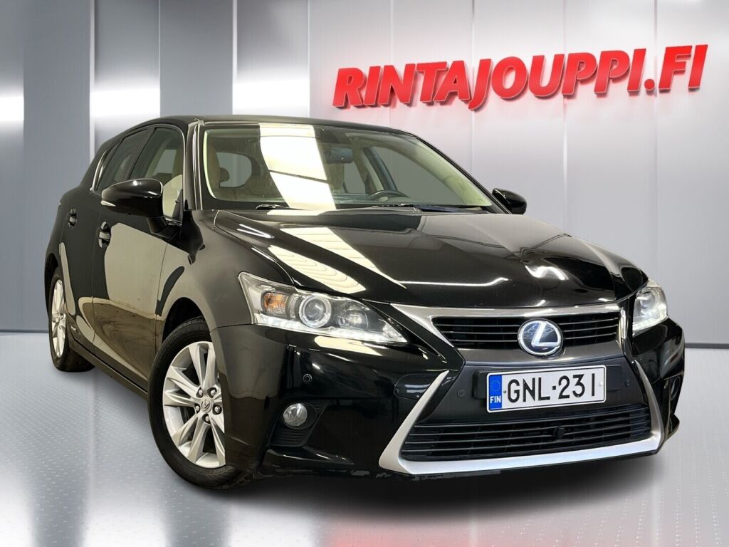 Lexus CT 2014 Musta