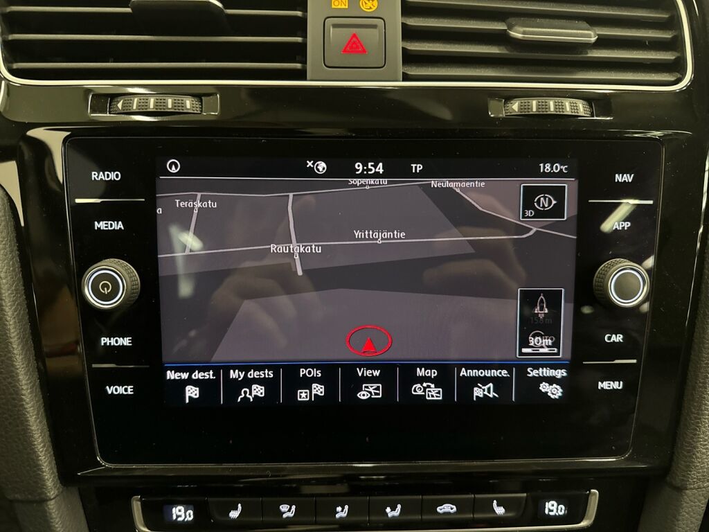 Volkswagen Golf 2019 Sininen