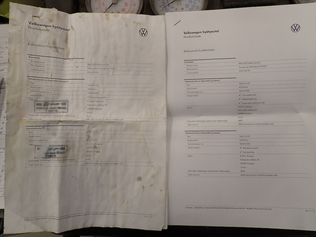 Volkswagen Transporter 2019 Valkoinen