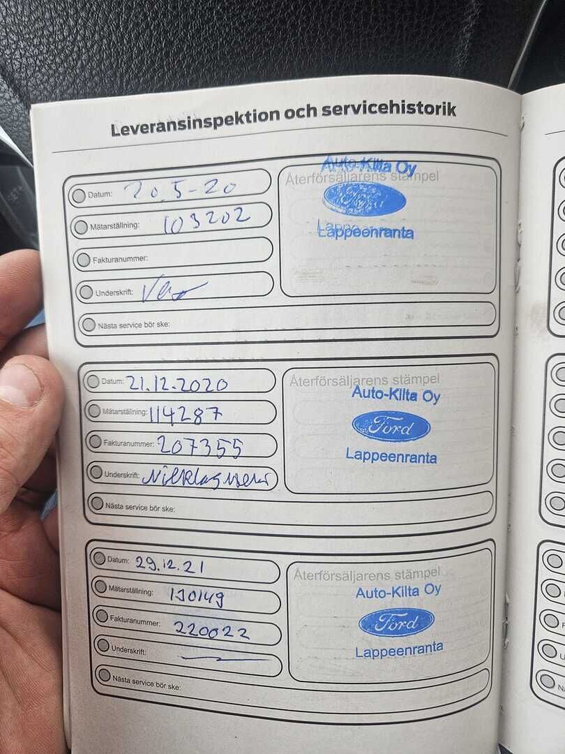 Ford Transit Custom 2014 Valkoinen