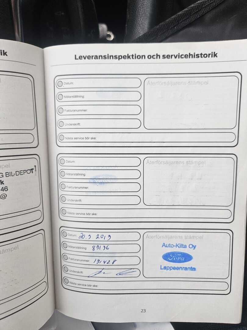 Ford Transit Custom 2014 Valkoinen