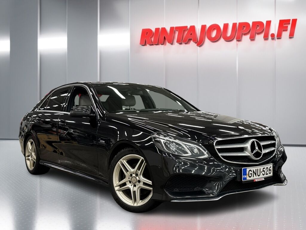 Mercedes-Benz E 2015 Musta