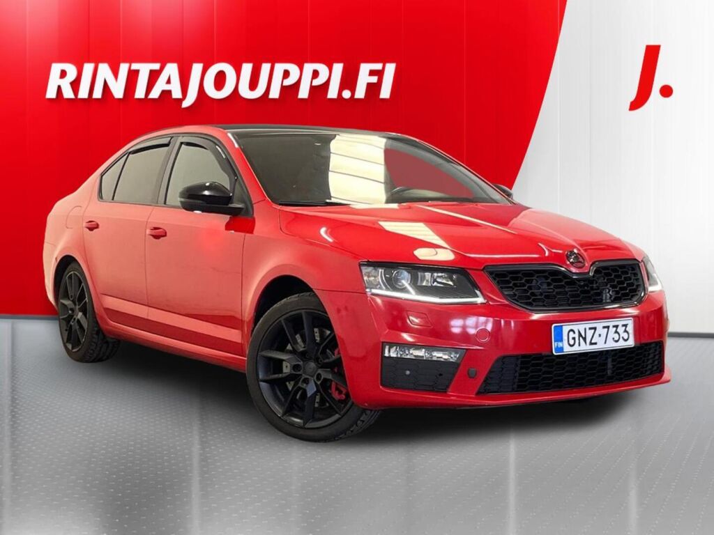 Skoda Octavia 2015 Punainen