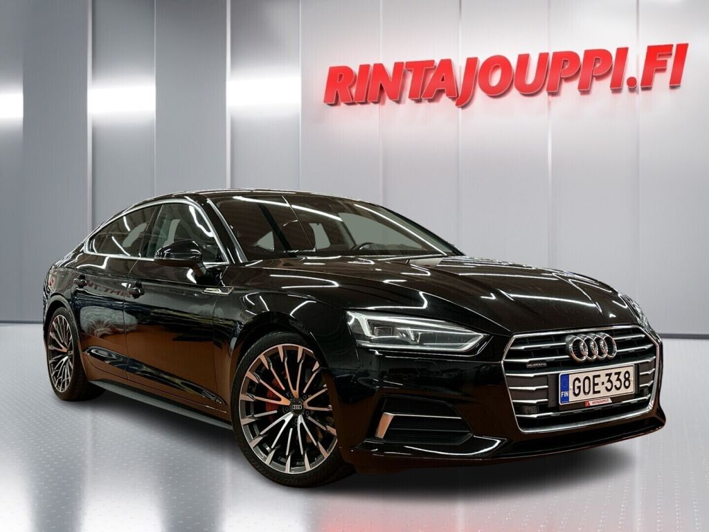 Audi A5 2017 Musta