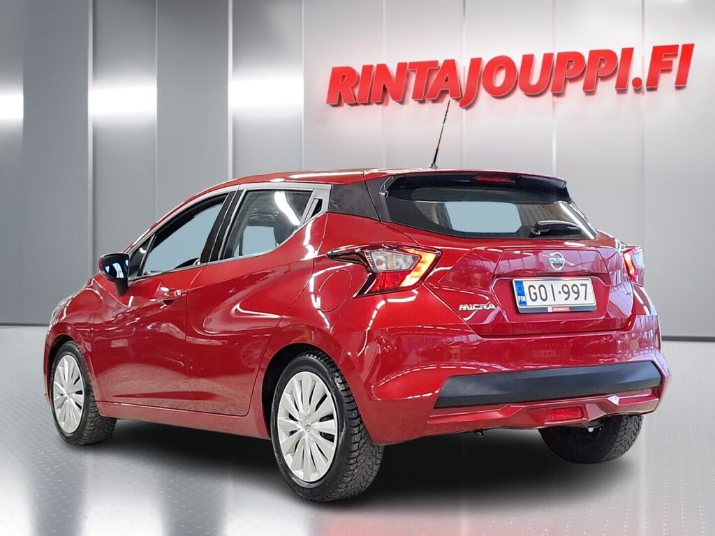 Nissan Micra 2020 Punainen