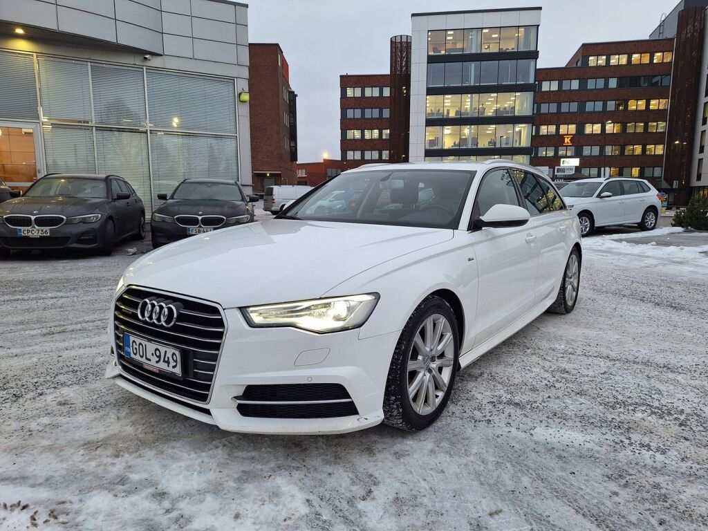 Audi A6 2016 Valkoinen