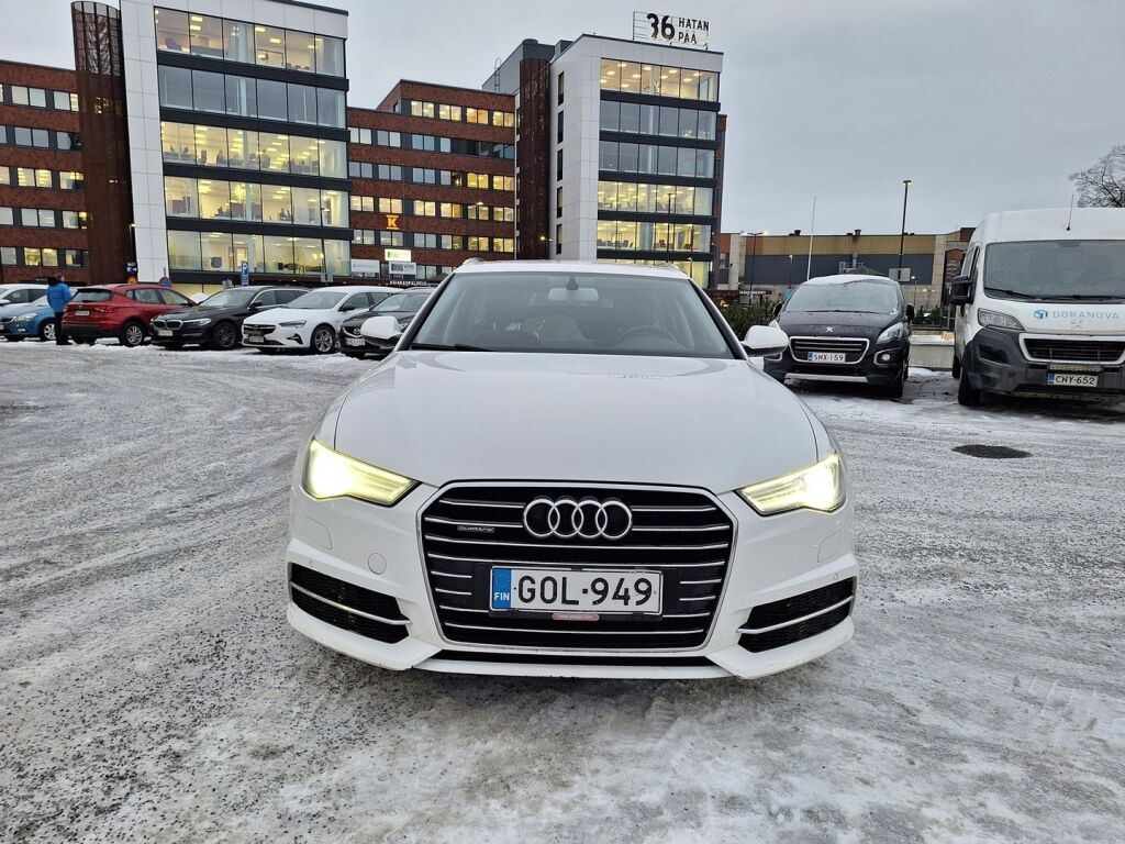 Audi A6 2016 Valkoinen