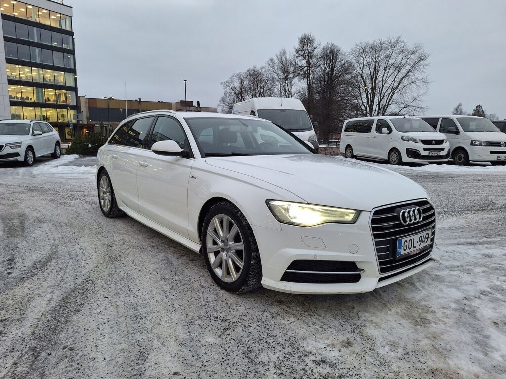 Audi A6 2016 Valkoinen