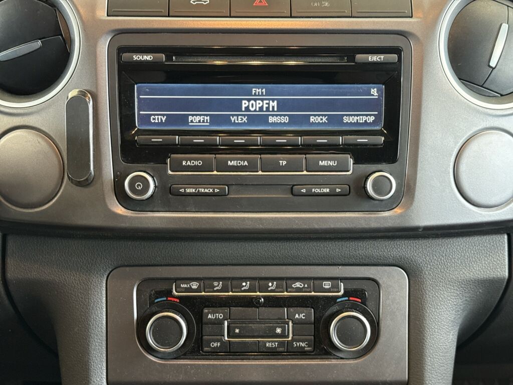 Volkswagen Amarok 2016 Musta