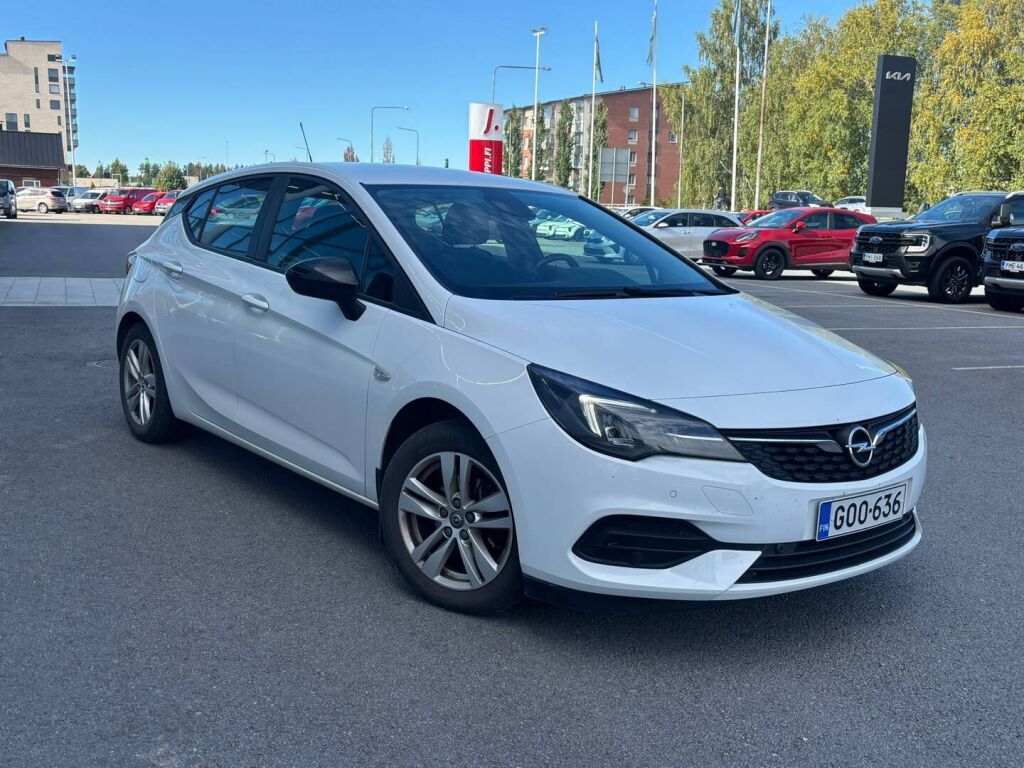 Opel Astra 2021 Valkoinen