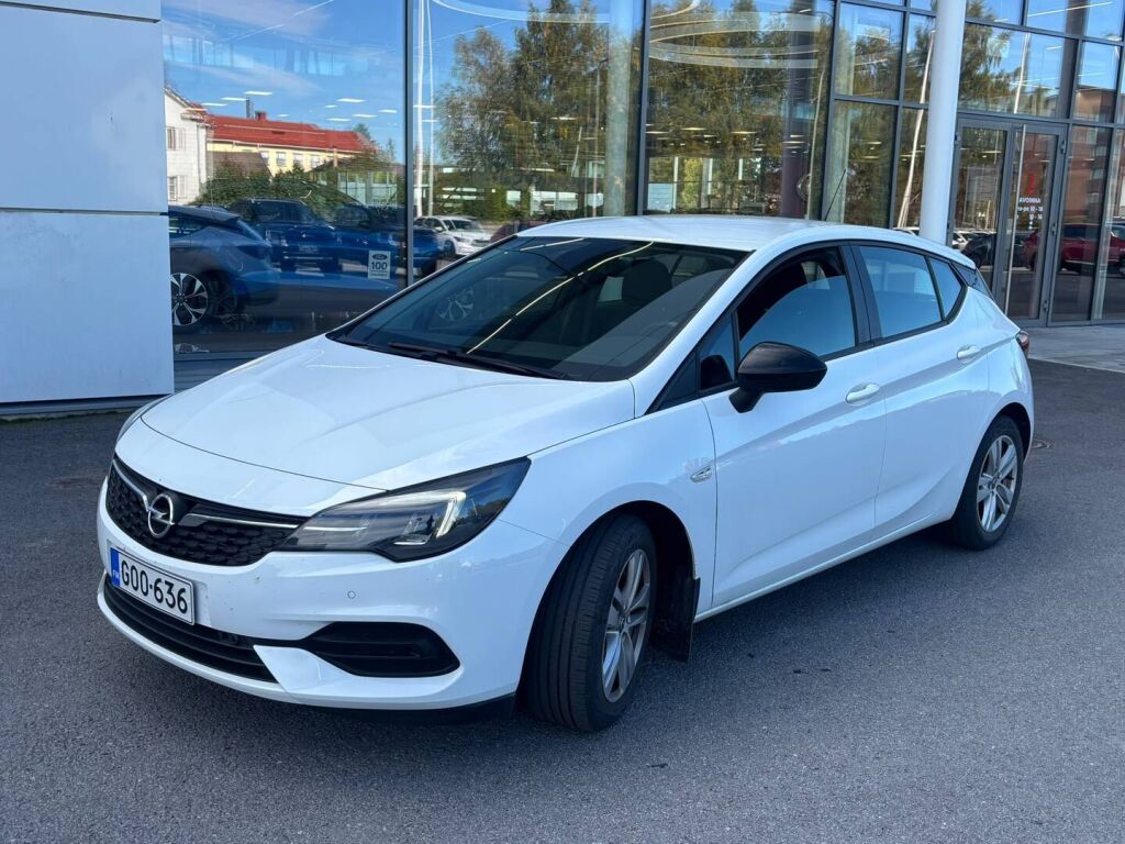 Opel Astra 2021 Valkoinen