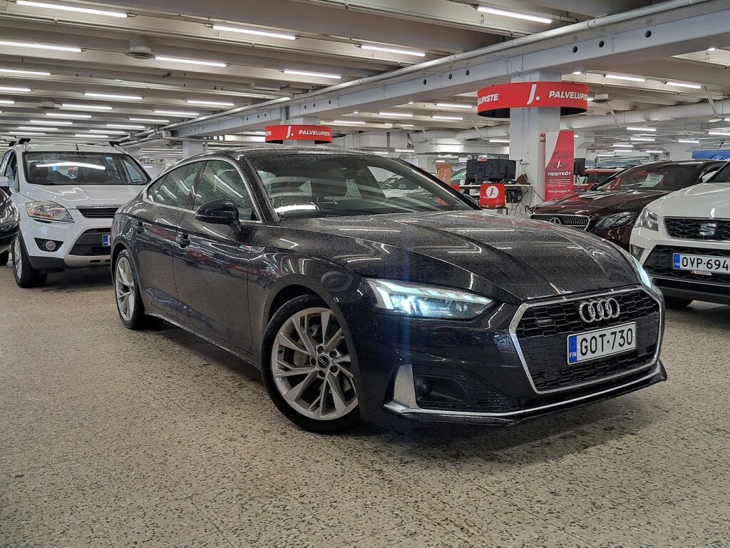 Audi A5 2021 Musta